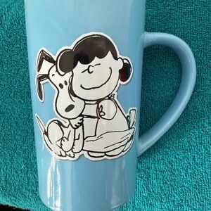 Peanuts 2020 70th Anniversary Limited Edition Lidded Travel Mug Lucy & Snoopy